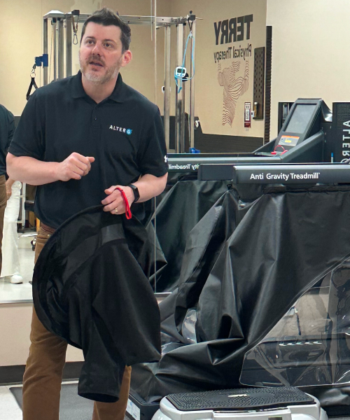 Treatment with the AlterG